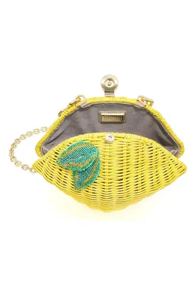 Judith Leiber Lemon Basket Clutch | Thumbnail 4 Judith Leiber Lemon Basket Clutch | Thumbnail 4