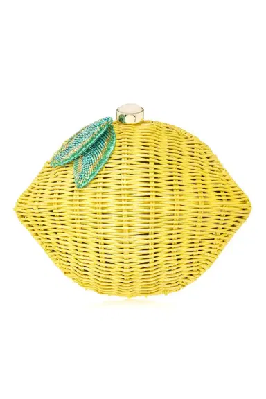 Judith Leiber Lemon Basket Clutch | Thumbnail 1 Judith Leiber Lemon Basket Clutch | Thumbnail 1