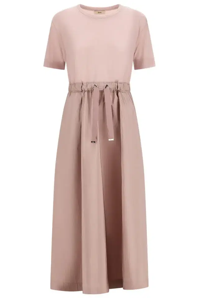 HERNO Short Sleeve Glam Dress