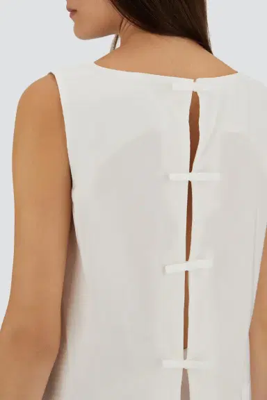 HERNO Sleeveless Back Detail Top | Thumbnail 3