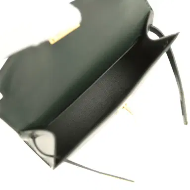 HERMÈS Hermes Kelly Sellier 20 Vert Fonce Box Gold Hardware | Thumbnail 8