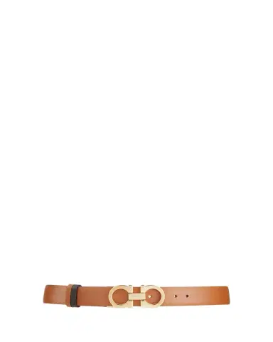 Ferragamo Reversible Leather Gancini Belt | Thumbnail 1