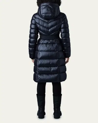 Mackage Coralia Lustrous Light Down Coat with Sash Belt | Thumbnail 7 Mackage Coralia Lustrous Light Down Coat with Sash Belt | Thumbnail 7