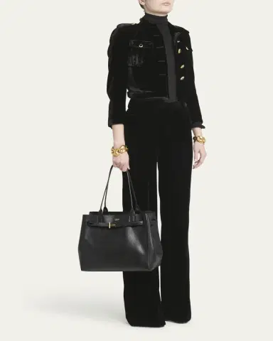 Tom Ford Audrey Medium Tote Bag in Grain Leather | Thumbnail 5 Tom Ford Audrey Medium Tote Bag in Grain Leather | Thumbnail 5