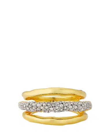 ALEXIS BITTAR Solanales Crystal Orbiting Ring | Thumbnail 1