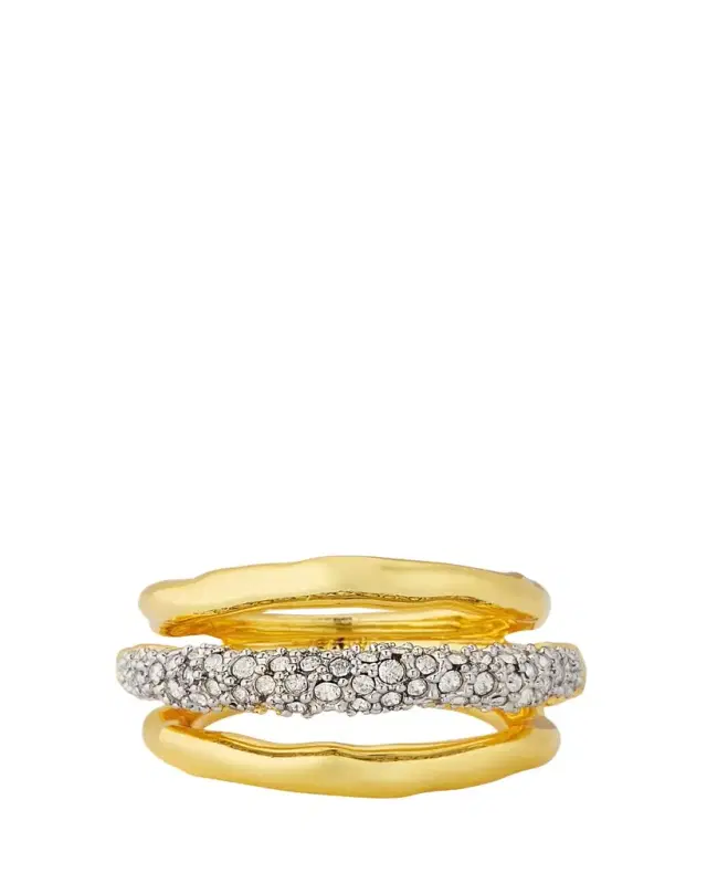 Alexis Bittar Solanales Crystal Orbiting Ring