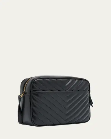 Saint Laurent Lou Medium YSL Camera Bag with Pocket in Quilted Leather | Thumbnail 18 Saint Laurent Lou Medium YSL Camera Bag with Pocket in Quilted Leather | Thumbnail 18