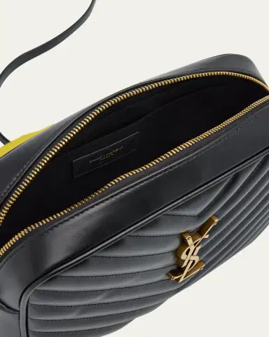 Saint Laurent Lou Medium YSL Camera Bag with Pocket in Quilted Leather | Thumbnail 19 Saint Laurent Lou Medium YSL Camera Bag with Pocket in Quilted Leather | Thumbnail 19