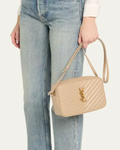 Saint Laurent Lou Medium YSL Camera Bag with Pocket in Quilted Leather | Thumbnail 21 Saint Laurent Lou Medium YSL Camera Bag with Pocket in Quilted Leather | Thumbnail 21