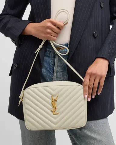 Saint Laurent Lou Medium YSL Camera Bag with Pocket in Quilted Leather | Thumbnail 27 Saint Laurent Lou Medium YSL Camera Bag with Pocket in Quilted Leather | Thumbnail 27