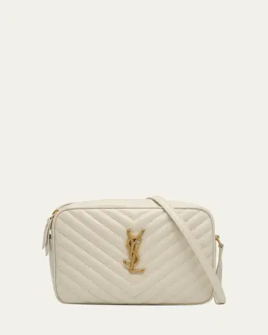 Saint Laurent Lou Medium YSL Camera Bag with Pocket in Quilted Leather | Thumbnail 7 Saint Laurent Lou Medium YSL Camera Bag with Pocket in Quilted Leather | Thumbnail 7