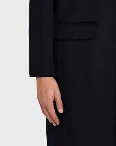 FRAME Men's Double-Face Wool Overcoat | Thumbnail 9