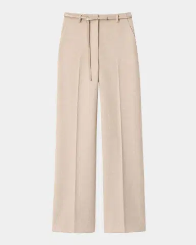 Lafayette 148 New York Clark Wide-Leg Flannel Pants | Thumbnail 2 Lafayette 148 New York Clark Wide-Leg Flannel Pants | Thumbnail 2