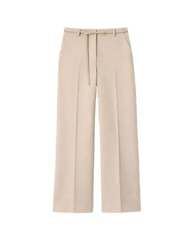 Lafayette 148 New York Clark Wide-Leg Flannel Pants | Thumbnail 1 Lafayette 148 New York Clark Wide-Leg Flannel Pants | Thumbnail 1