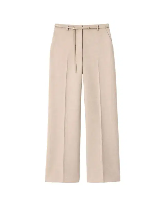 Lafayette 148 New York Clark Wide-Leg Flannel Pants
