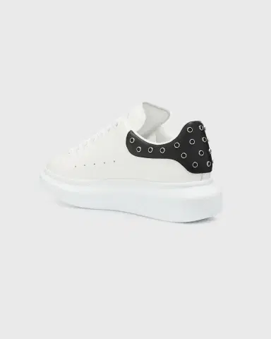 McQueen Oversized Embellished Leather Sneakers | Thumbnail 4