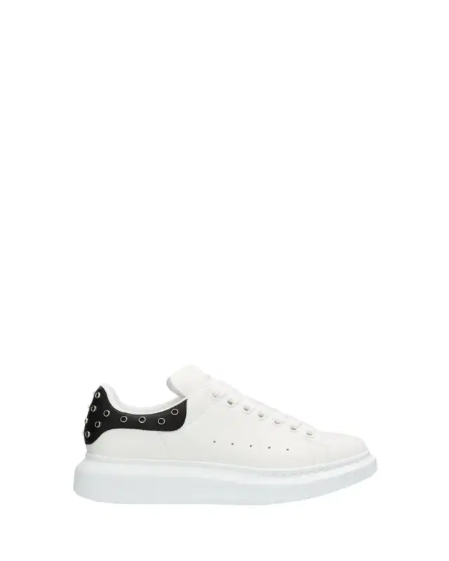 Oversized Embellished Leather Sneakers