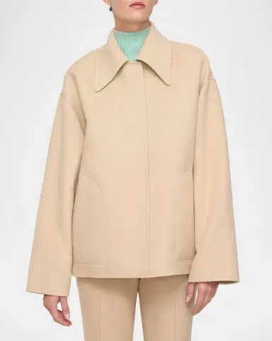 Lafayette 148 New York Oversized Reversible Double-Face Coat | Thumbnail 6