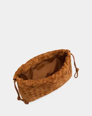 Bottega Veneta Suede Drawstring Pouch Clutch Bag | Thumbnail 8 Bottega Veneta Suede Drawstring Pouch Clutch Bag | Thumbnail 8