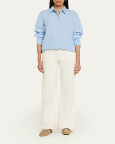 Miu Miu Suede Moccasin Loafers | Thumbnail 3