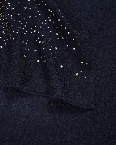 JANAVI INDIA Galactic Vibe Merino Wool Shawl | Thumbnail 4 JANAVI INDIA Galactic Vibe Merino Wool Shawl | Thumbnail 4