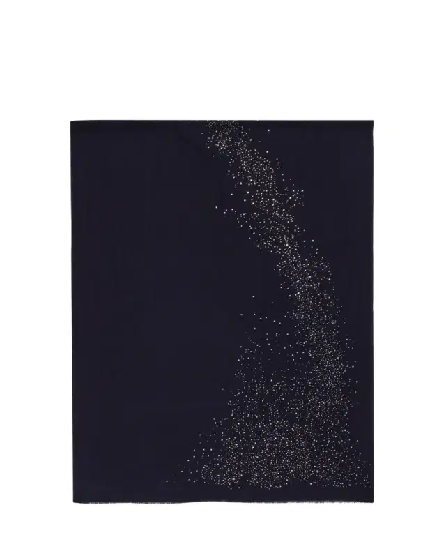 Janavi India Galactic Vibe Merino Wool Shawl