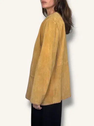 Jen Wonders Studio Camel Suede Jacket | Thumbnail 4