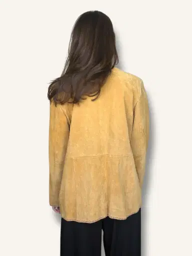 Jen Wonders Studio Camel Suede Jacket | Thumbnail 5