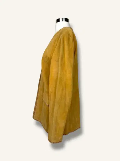 Jen Wonders Studio Camel Suede Jacket | Thumbnail 9