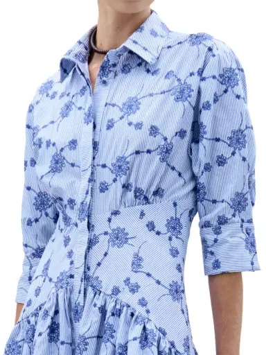 Silvia Tcherassi Indy Embroidered Shirtdress | Thumbnail 3 Silvia Tcherassi Indy Embroidered Shirtdress | Thumbnail 3