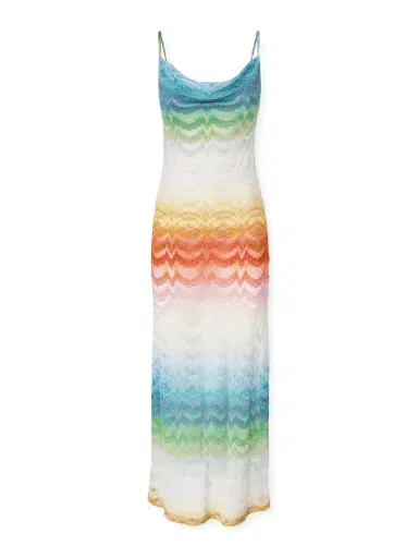 Missoni Shaded Lamé Viscose Cover-Up Maxi Dress | Thumbnail 1 Missoni Shaded Lamé Viscose Cover-Up Maxi Dress | Thumbnail 1