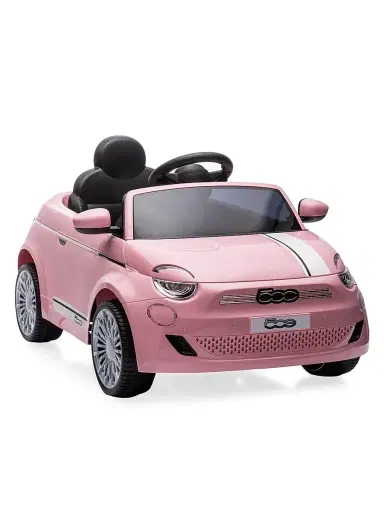 Best Ride on Cars Fiat 500 12V Electric Ride-On Car - Pink | Thumbnail 1 Best Ride on Cars Fiat 500 12V Electric Ride-On Car - Pink | Thumbnail 1
