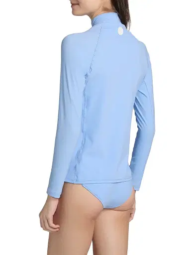 Hunza G Women's Miley Long-Sleeve Swim Top | Thumbnail 4