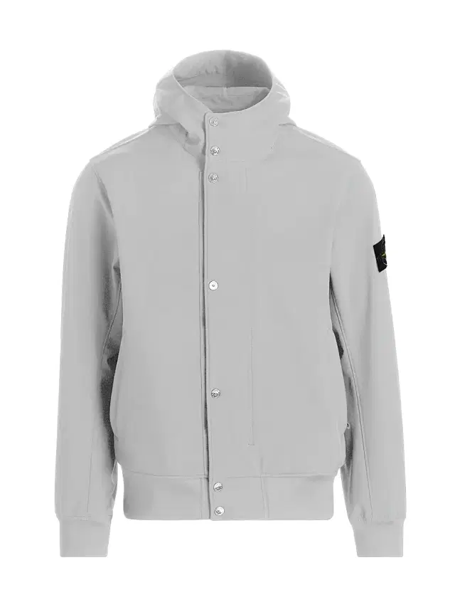 Men's Solid Hooded Parka - Sky Blue