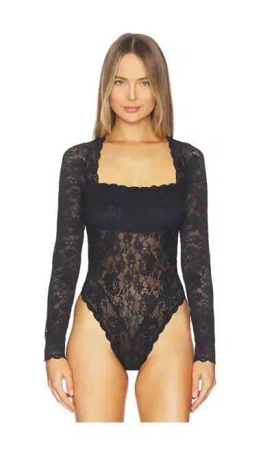 Cosabella Never Say Never Long Sleeve Bodysuit | Thumbnail 2
