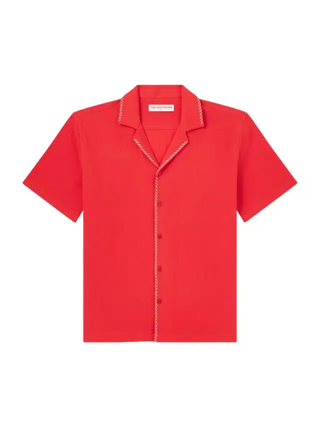 Maitan Camp-Collar Whipstitched Cotton-Seersucker Shirt - Men