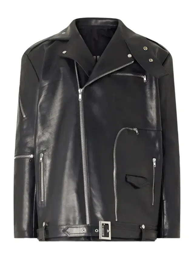 Rick Owens Jumbo Bauhaus Stooges Oversized Leather Jacket - Men