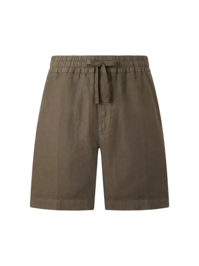 Samuel Straight-Leg Linen Shorts - Men