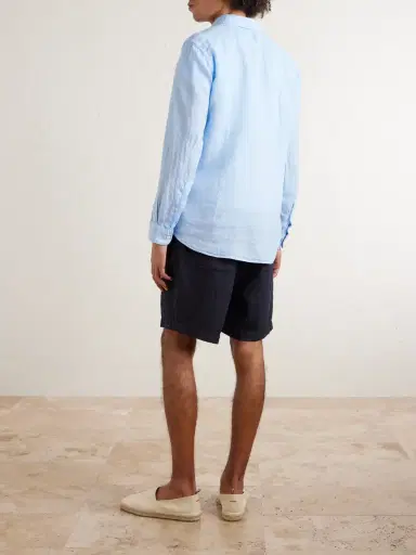 Altea Garment-Dyed Linen Shirt - Men | Thumbnail 4