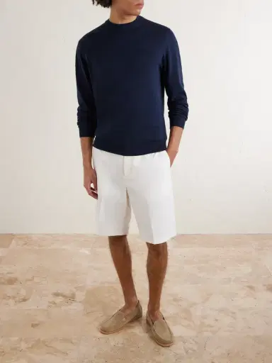 Altea Cotton and Cashmere-Blend Sweater - Men | Thumbnail 2 Altea Cotton and Cashmere-Blend Sweater - Men | Thumbnail 2