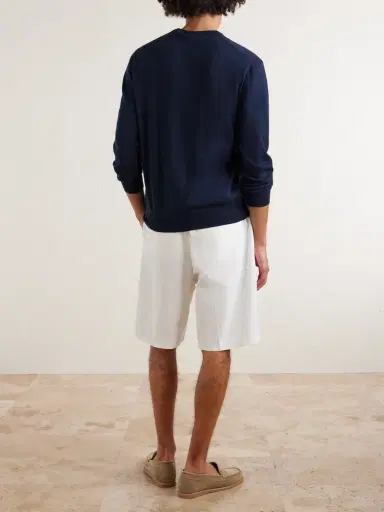 Altea Cotton and Cashmere-Blend Sweater - Men | Thumbnail 4 Altea Cotton and Cashmere-Blend Sweater - Men | Thumbnail 4