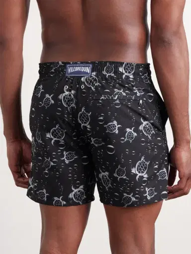 Vilebrequin Mahina Straight-Leg Mid-Length Printed Swim Shorts - Men | Thumbnail 3