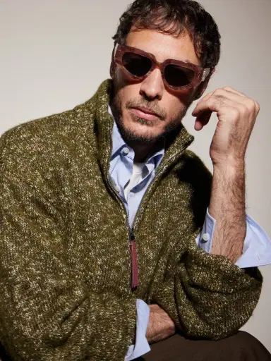 Loewe Anagram D-Frame Acetate Sunglasses - Men | Thumbnail 5 Loewe Anagram D-Frame Acetate Sunglasses - Men | Thumbnail 5