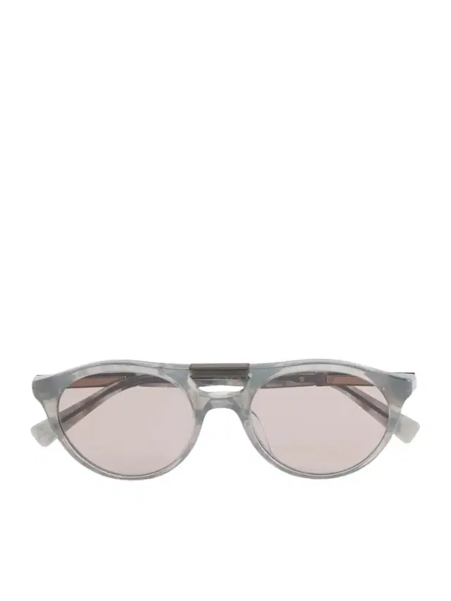 Brunello Cucinelli Round-Frame Acetate Sunglasses - Men