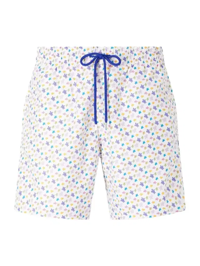Moorea Straight-Leg Mid-Length Printed Swim Shorts - Men