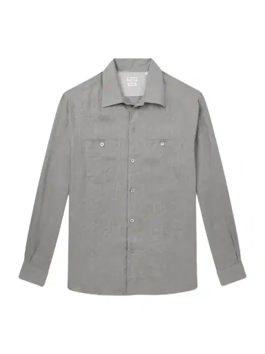 Brunello Cucinelli Linen Shirt - Men | Thumbnail 1