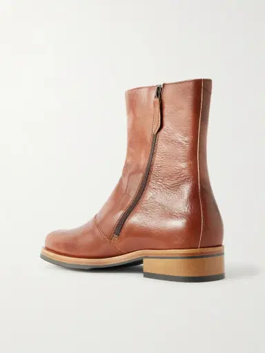 Our Legacy Camion Glossed-Leather Boots - Men | Thumbnail 4 Our Legacy Camion Glossed-Leather Boots - Men | Thumbnail 4
