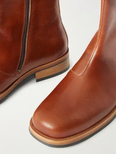 Our Legacy Camion Glossed-Leather Boots - Men | Thumbnail 5 Our Legacy Camion Glossed-Leather Boots - Men | Thumbnail 5