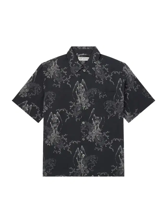 Our Legacy Every Printed Cotton and Linen-Blend Shirt - Men