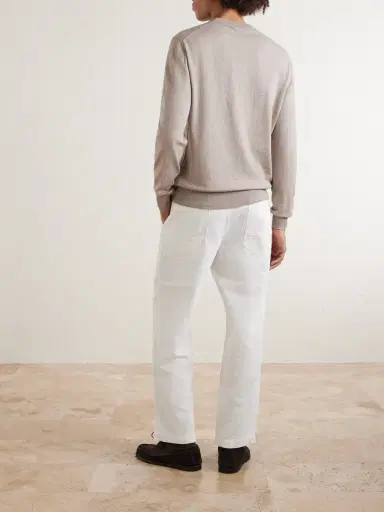 Altea Cotton and Cashmere-Blend Sweater - Men | Thumbnail 4 Altea Cotton and Cashmere-Blend Sweater - Men | Thumbnail 4